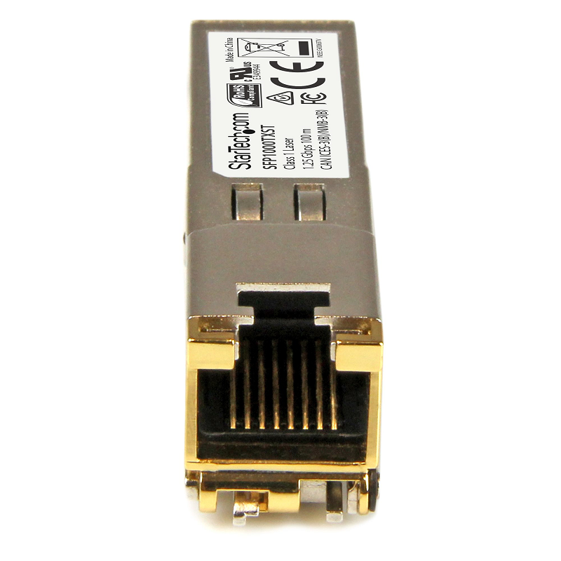 StarTech SFP1000TXST SFP to RJ45 Cat6/Cat5e Transceiver - 1000BASE-TX 